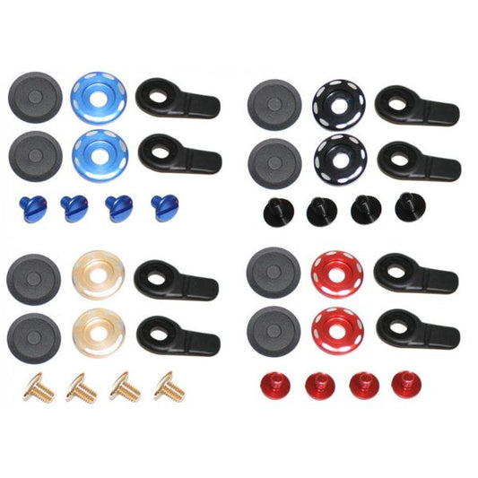 Aluminium screw kit for Arai CK-6 helmet